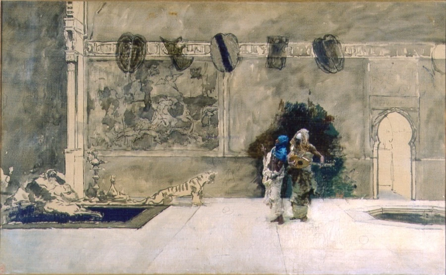 Musicisti arabi - Museu Nacional d'Art de Catalunya